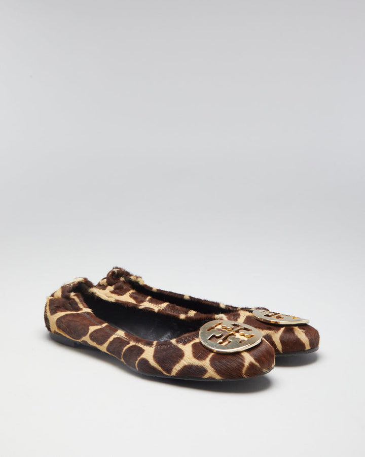 Tory Burch Leopard Print Ballet Flats - EUR 37