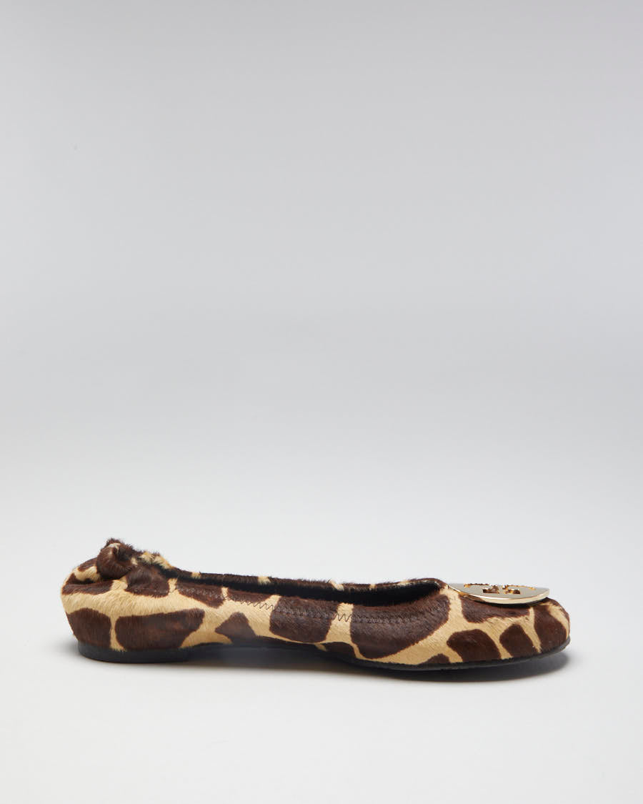 Tory Burch Leopard Print Ballet Flats - EUR 37