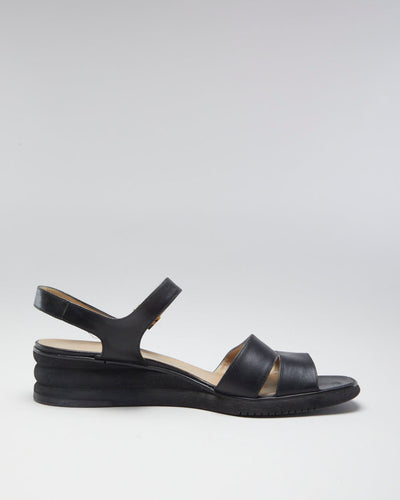 Vintage 90s Salvatore Ferragamo Leather Sandals - US 10.5