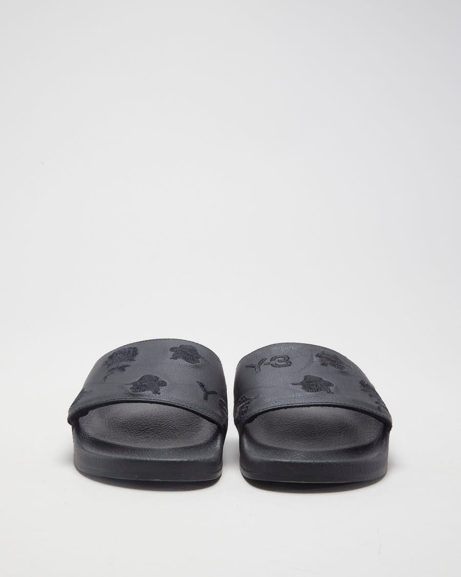 Adidas Y-3 Black Adilettes - EUR 43