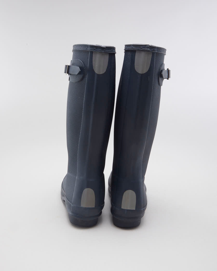 Hunter Navy Wellington Boots - EUR 37