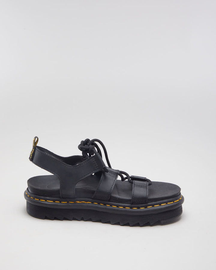 Dr Martens Nartilla Black Leather Sandals - EUR 39