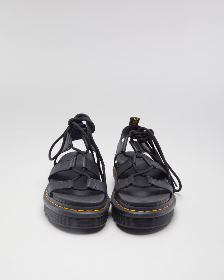 Dr Martens Nartilla Black Leather Sandals - EUR 39