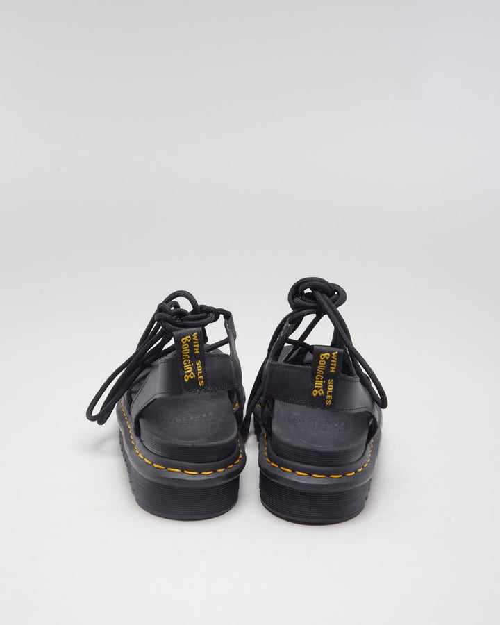 Dr Martens Nartilla Black Leather Sandals - EUR 39
