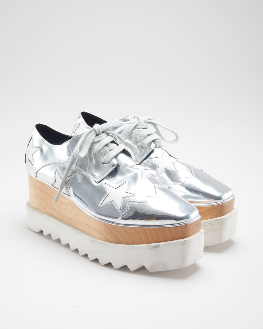 Stella McCartney's Star Sneaker Wedges - EU 36