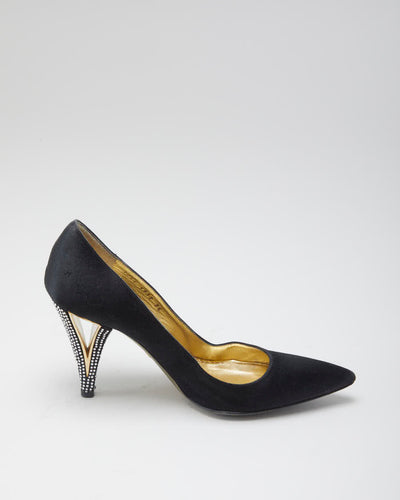 Women's Black Dolce & Gabbana Crystallised heels - 6
