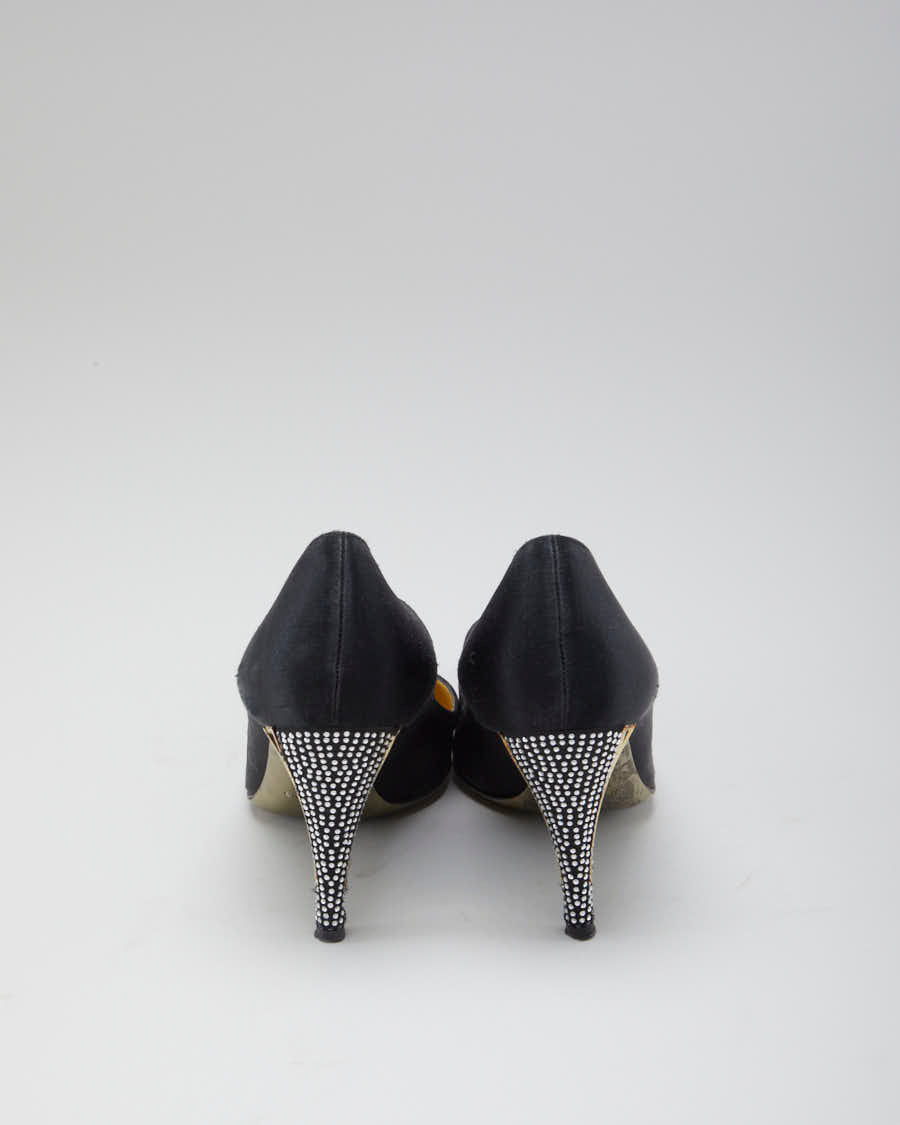 Women's Black Dolce & Gabbana Crystallised heels - 6