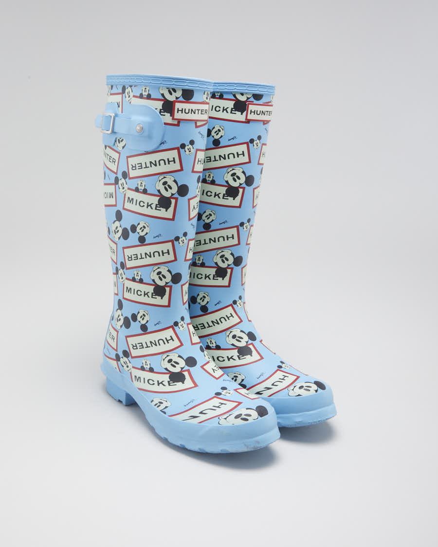 Women's Blue Disney x Hunter Tall Wellies - 3