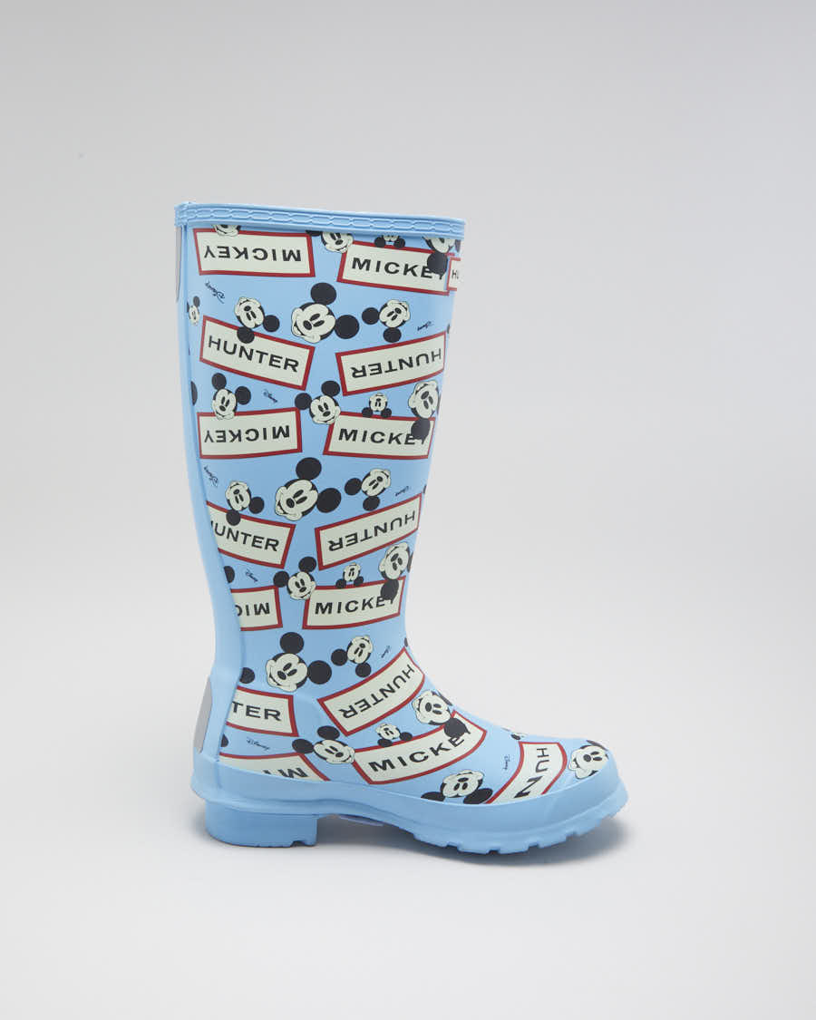 Women's Blue Disney x Hunter Tall Wellies - 3