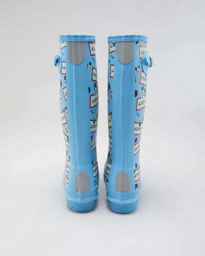 Women's Blue Disney x Hunter Tall Wellies - 3