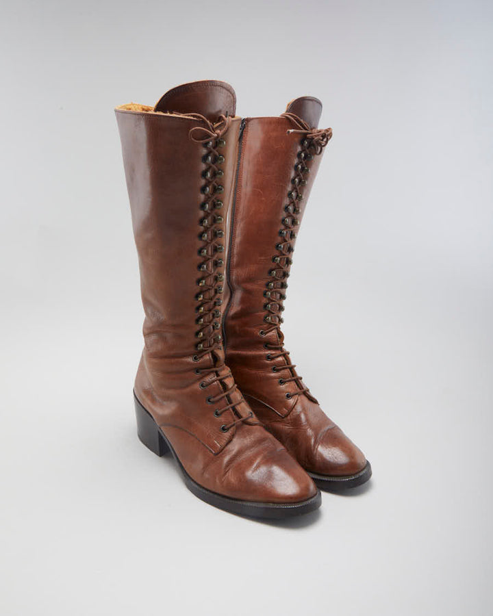 American Duchess Womens Brown Boots American Duchess Womens Black