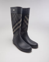 Burberry Grey Rain Boots - UK9