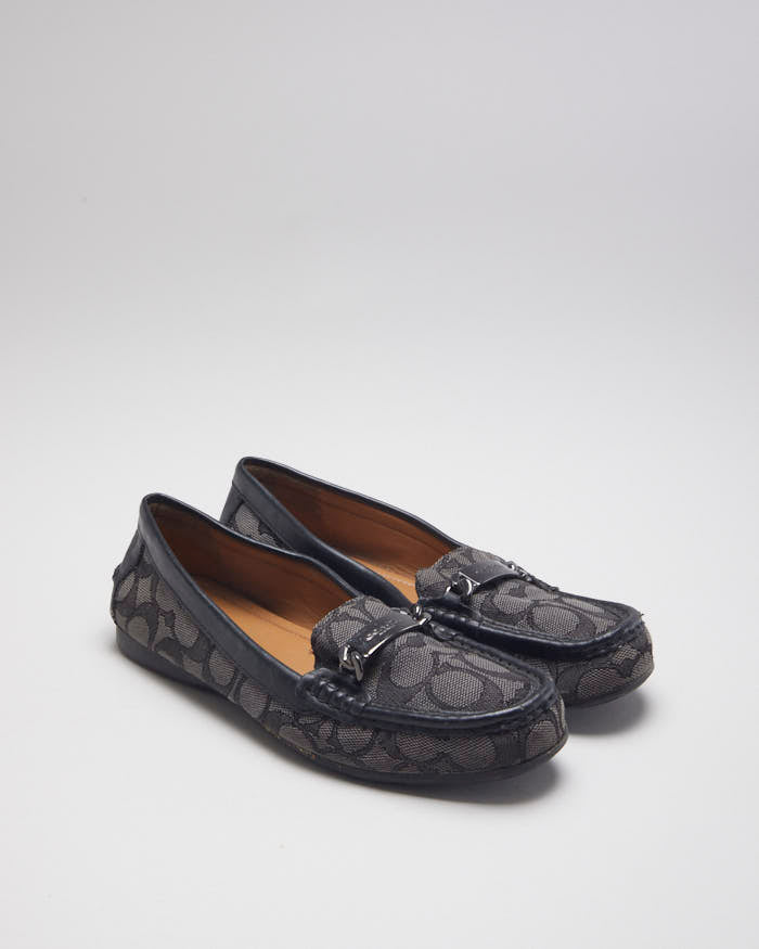 Coach Monogram Oliver Women's Loafers - UK4