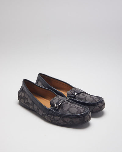 Coach Monogram Oliver Women's Loafers - UK4
