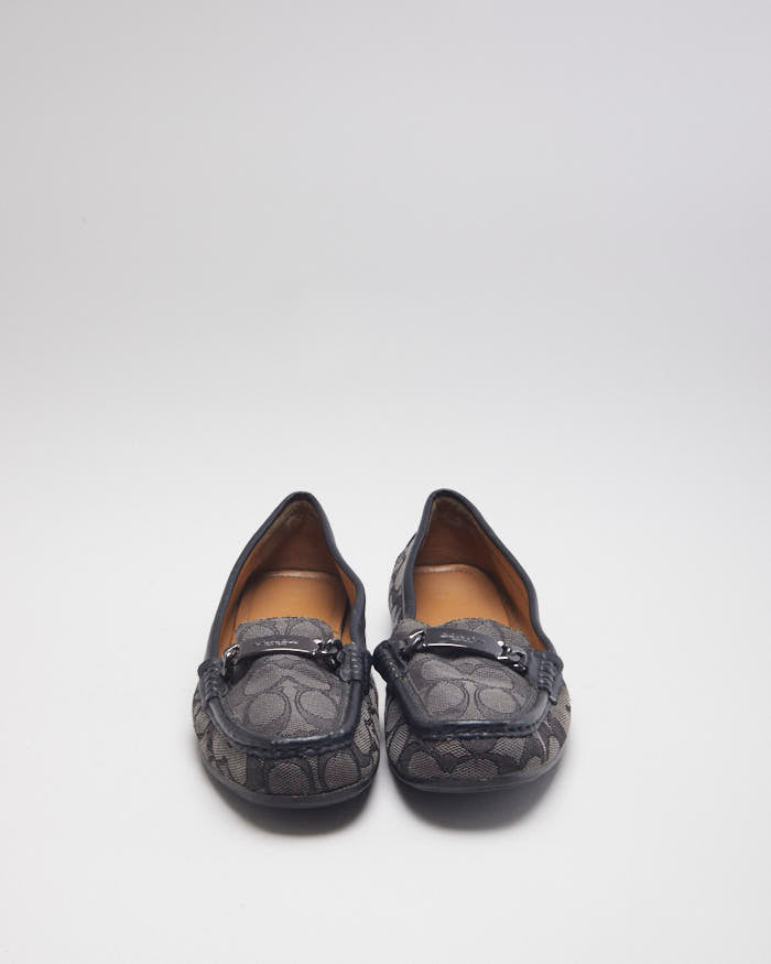 Coach Monogram Oliver Women's Loafers - UK4