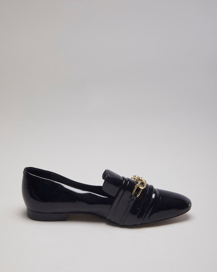 Karl Lagerfeld Black Nikki Loafers - UK5