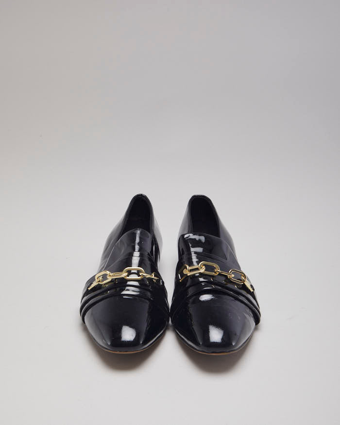 Karl Lagerfeld Black Nikki Loafers - UK5