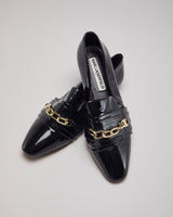 Karl Lagerfeld Black Nikki Loafers - UK5
