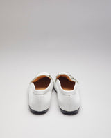 Tods White Leather Loafers - UK5