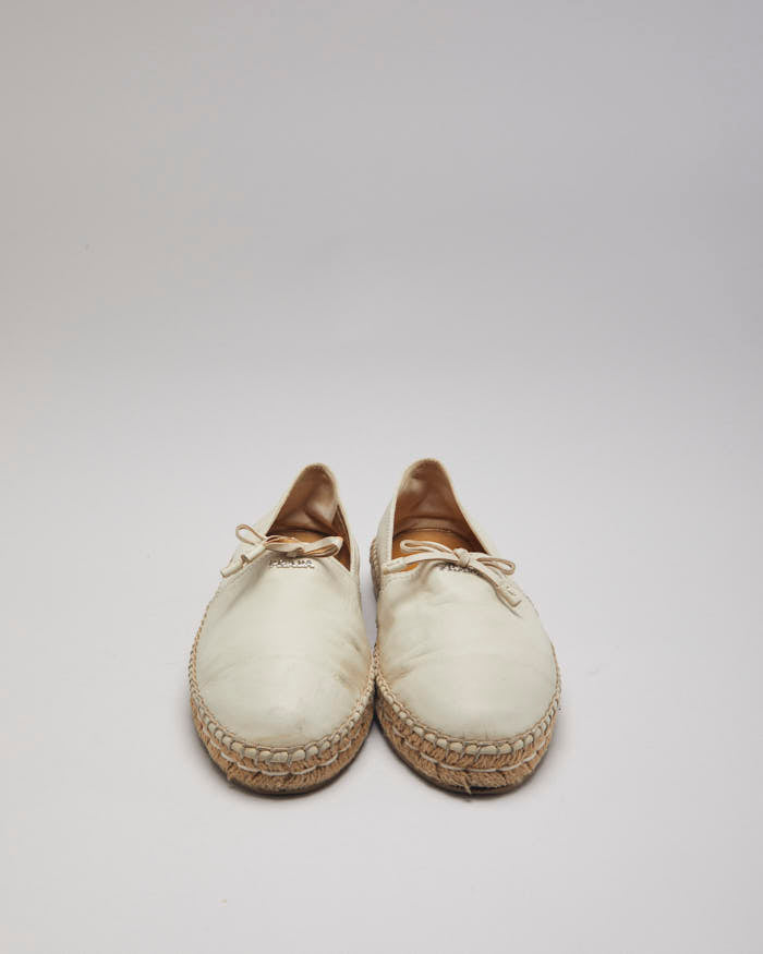 Prada Leather Espadrilles - UK2