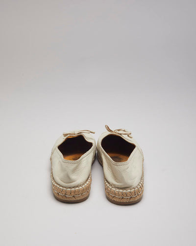 Prada Leather Espadrilles - UK2