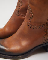 Gucci Leather Cowboy Boots - UK5