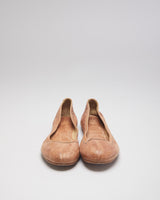Frye Brown Leather Ballet Flats - UK6