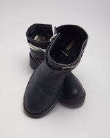 Fendi Cowhide Biker Boots - UK4