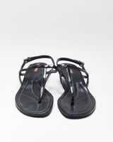 Prada Black Heeled Sandals - UK5 1/2