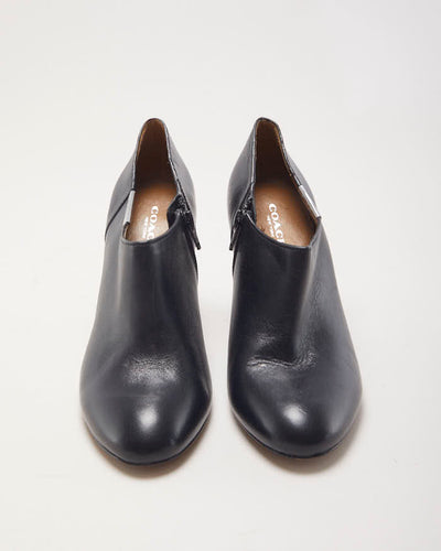 Coach Black Heel Boots - UK4