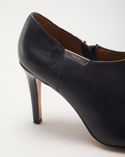 Coach Black Heel Boots - UK4