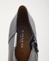 Coach Black Heel Boots - UK4