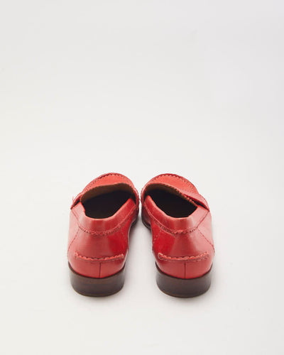 Tory Burch Red Loafers - UK5