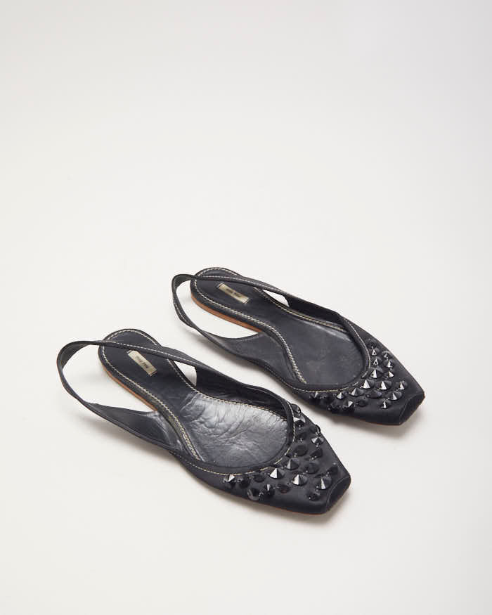 Miu Miu Slingback Flats - UK6