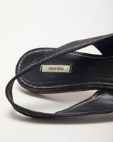 Miu Miu Slingback Flats - UK6