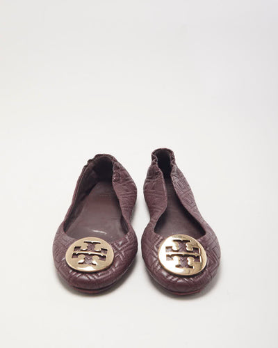 Tory Burch Quilted Ballet Flats - UK5.5