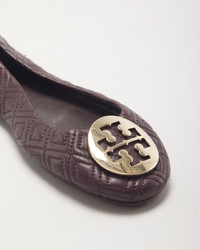 Tory Burch Quilted Ballet Flats - UK5.5