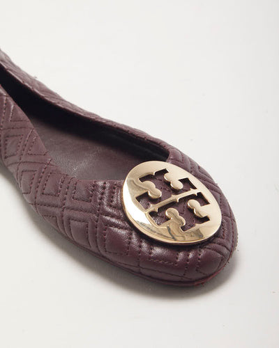 Tory Burch Quilted Ballet Flats - UK5.5