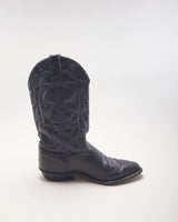 Vintage Capezio Black Cowboy Boots - UK4