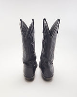 Vintage Capezio Black Cowboy Boots - UK4