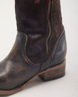 Vintage Freebird Pony Hair Leather Boots - UK4