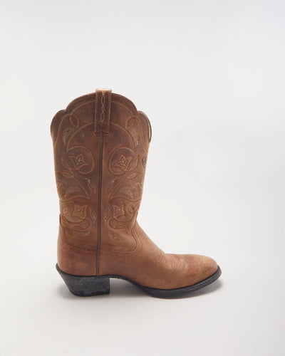 Ariat Brown Cowboy Boots - UK4