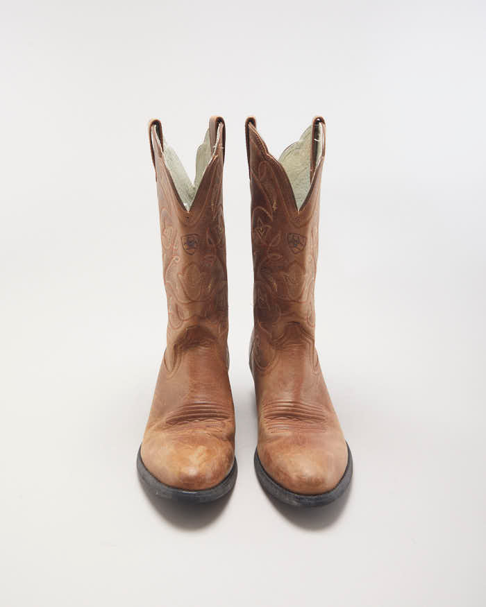 Ariat Brown Cowboy Boots - UK4