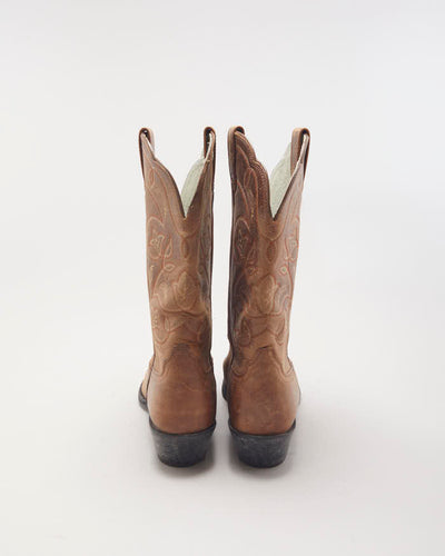 Ariat Brown Cowboy Boots - UK4