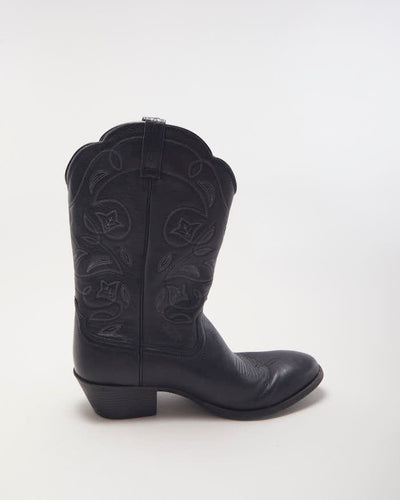 Ariat Black Cowboy Boots - UK7
