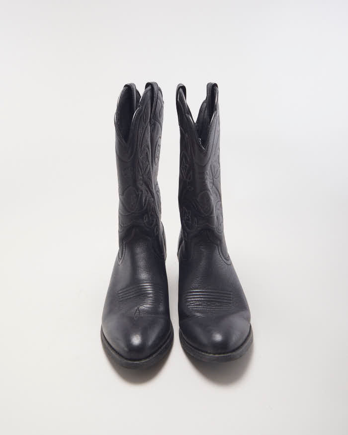 Ariat Black Cowboy Boots - UK7