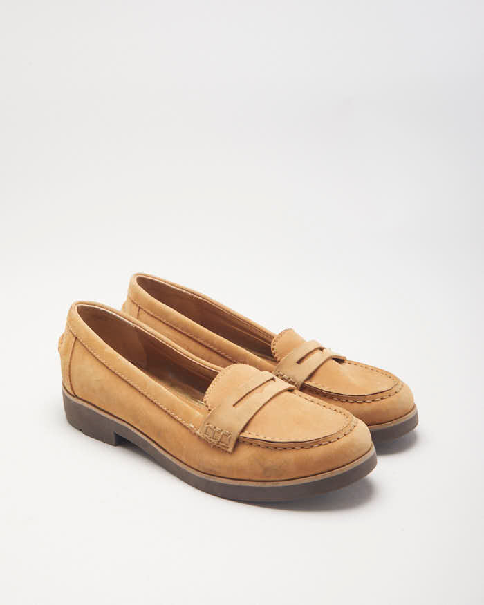 Ralph Lauren Brown Suede Loafers - UK4