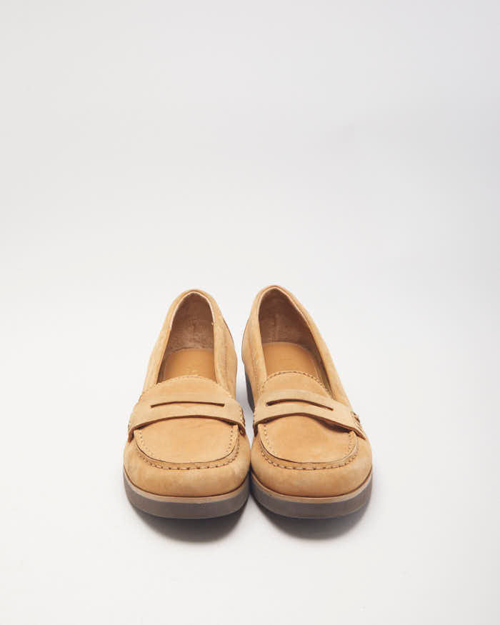 Ralph Lauren Brown Suede Loafers - UK4