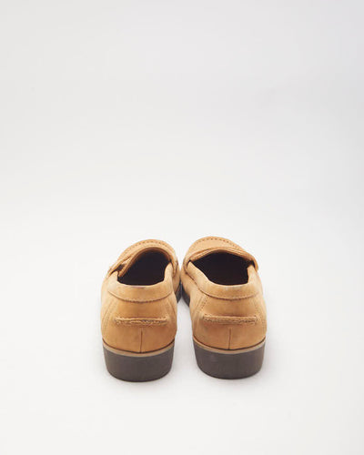 Ralph Lauren Brown Suede Loafers - UK4