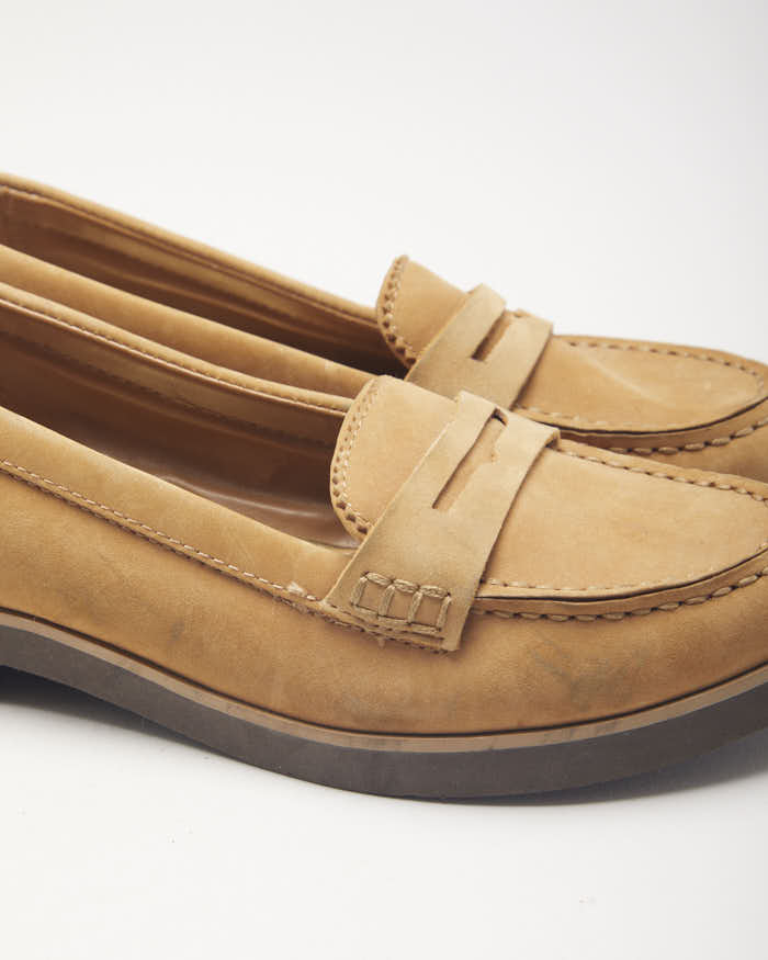 Ralph Lauren Brown Suede Loafers - UK4